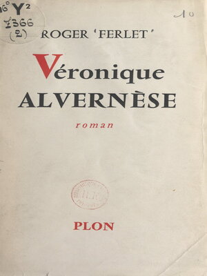 cover image of Véronique Alvernèse